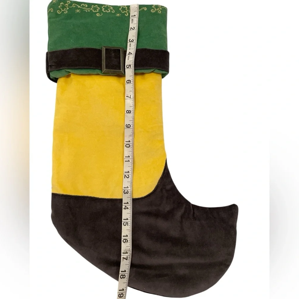 Pottery Barn Buddy the Elf from the movie Elf Velvet Christmas Stocking